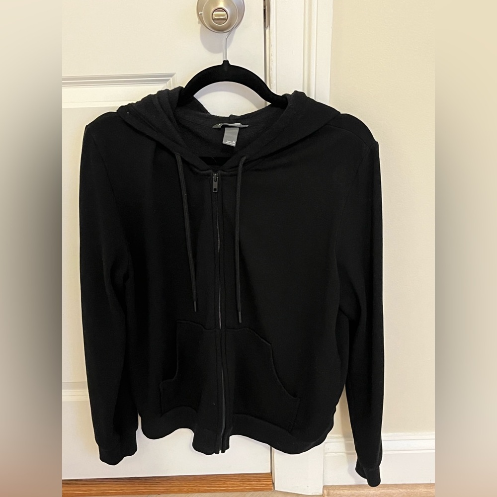 Eddie Bauer Black Zipup